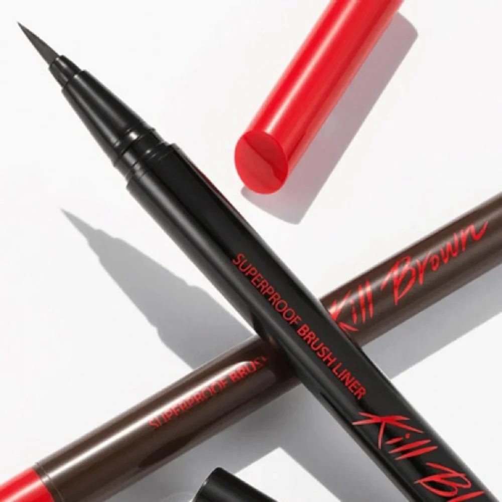 Clio Superproof Pen Liner Kill Brown shade 02 Brown NEW